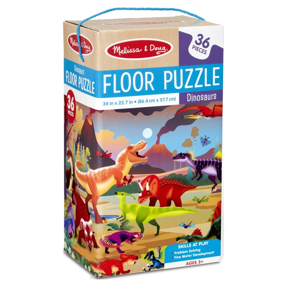 Melissa & Doug Dinosaur Floor Puzzle - 36 Pieces